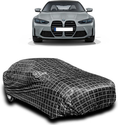 APNEK Car Cover For BMW M4 (Without Mirror Pockets)(Silver, Black)