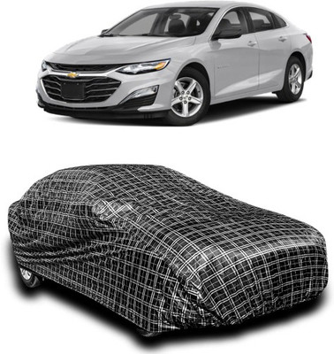 APNEK Car Cover For Chevrolet Cruze (Without Mirror Pockets)(Silver, Black)