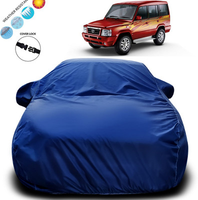 Purpleheart Car Cover For Tata Sumo Victa (With Mirror Pockets)(Blue)