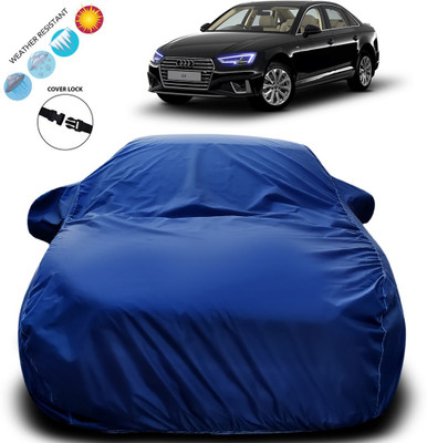 Purpleheart Car Cover For Audi A4 (With Mirror Pockets)(Blue)