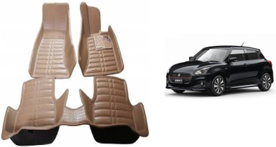 MATIES Polyutherine 5D Mat For  Maruti Suzuki Swift(Beige)