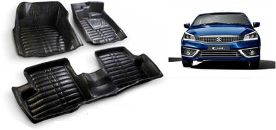 RKPSP Polyutherine 5D Mat For  Maruti Suzuki Ciaz(Black)