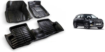 MATIES Polyutherine 5D Mat For  Hyundai Creta(Black)