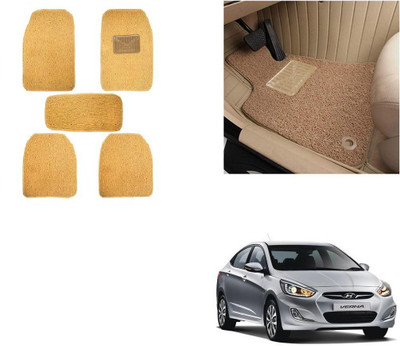 arneja trading company PVC Standard Mat For  Hyundai Verna Fluidic(Beige)