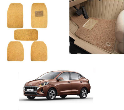 arneja trading company PVC Standard Mat For  Hyundai Aura(Beige)
