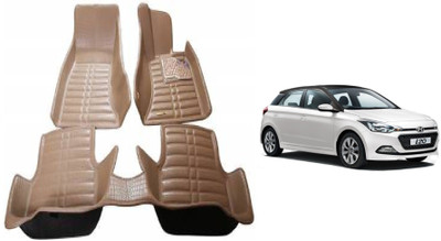 MATIES Polyutherine 5D Mat For  Hyundai i20(Beige)