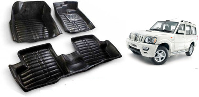 MATIES Polyutherine 5D Mat For  Mahindra Scorpio(Black)