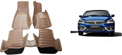 MATIES Polyutherine 5D Mat For  Maruti Suzuki Ciaz(Beige)