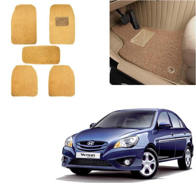 arneja trading company PVC Standard Mat For  Hyundai Verna Transform(Beige)