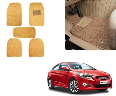 arneja trading company PVC Standard Mat For  Hyundai Verna(Beige)