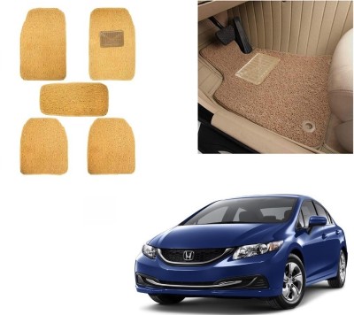 arneja trading company PVC Standard Mat For  Honda Civic(Beige)