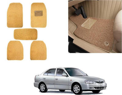 arneja trading company PVC Standard Mat For  Hyundai Accent(Beige)