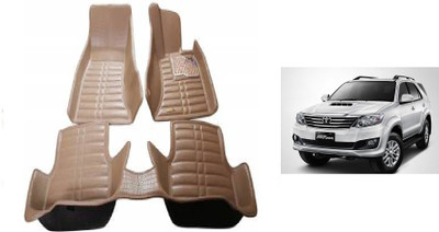 RKPSP Polyutherine 5D Mat For  Toyota Fortuner(Beige)