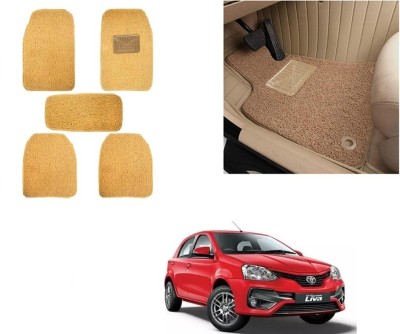 arneja trading company PVC Standard Mat For  Toyota Etios Liva(Beige)