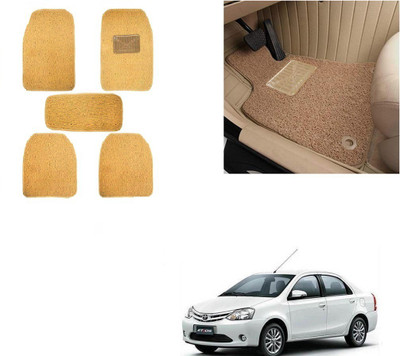 arneja trading company PVC Standard Mat For  Toyota Etios(Beige)