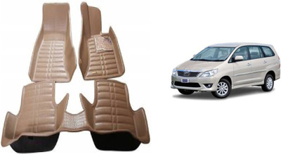 RKPSP Polyutherine 5D Mat For  Toyota Innova(Beige)