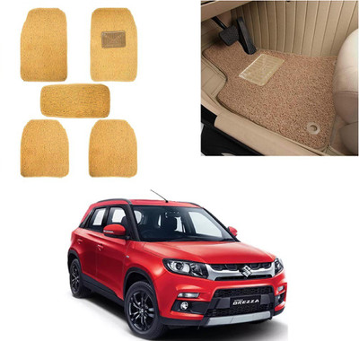 arneja trading company PVC Standard Mat For  Maruti Suzuki Vitara Brezza(Beige)