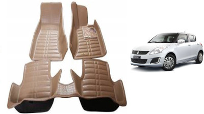 MATIES Polyutherine 5D Mat For  Maruti Suzuki Swift(Beige)
