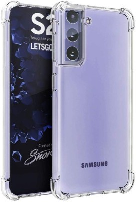 SmartPoint Bumper Case for Samsung Galaxy S21+ 5G(Transparent, Shock Proof, Silicon, Pack of: 1)