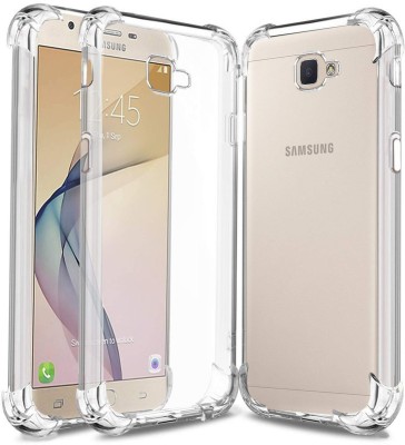 SmartPoint Bumper Case for Samsung Galaxy J7 Prime 2(Transparent, Shock Proof, Silicon, Pack of: 1)