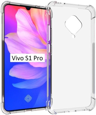 SmartLike Bumper Case for vivo S1 Pro(Transparent, Shock Proof, Silicon, Pack of: 1)