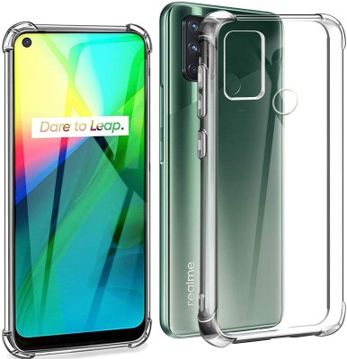 Helix Bumper Case for Realme 7i(Transparent, Shock Proof, Silicon, Pack of: 1)