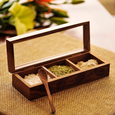 ExclusiveLane Spice Set Wooden(1 Piece)