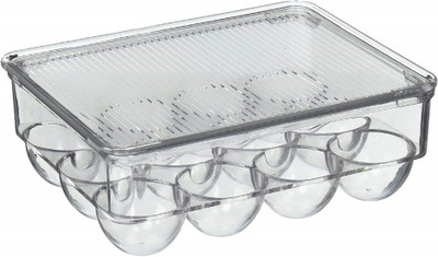 INKULTURE Plastic Egg Container  - 1 dozen(Clear)