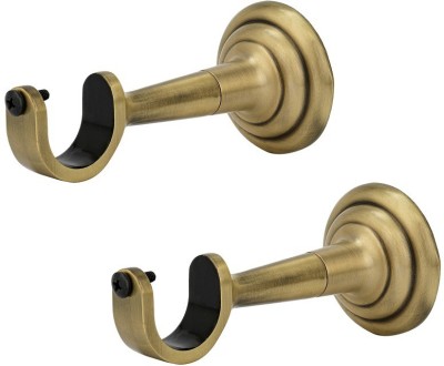 WSK Gold Rod Rail Bracket Metal(Pack of 2)