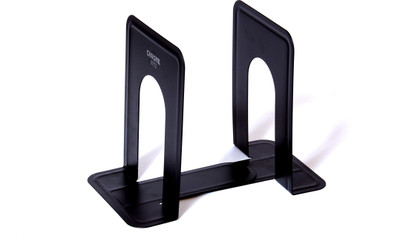 30% OFF on CHROME Durable 2 Compartments Metal Book Ends(Black) 30% OFF on CHROME Durable 2 Compartments Metal Book Ends(Black)
