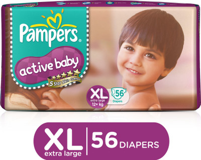 Pampers active baby store xl 56 discount