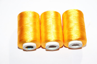 Dealx Yellow Thread(90 m Pack of10)