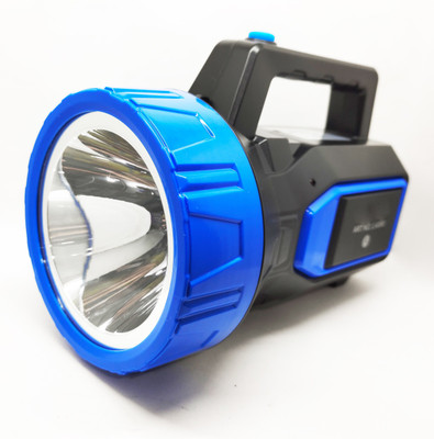 shoptric 1 Kilometer Long Range 75 Watt Jumbo Laser Light Emergency Torch With Blinker Function For Industrial & Agriculture Purpose 12 hrs Torch Emergency Light(Blue, Black)