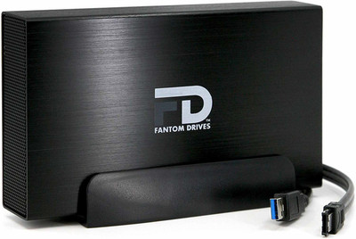 Fantom Drives 8 TB External Hard Disk Drive(Black)