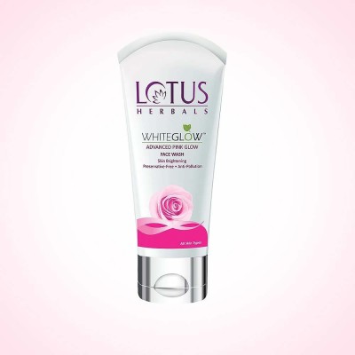 LOTUS Herbals Whiteglow Advanced Pink Glow , 100 g Face Wash(100 g)
