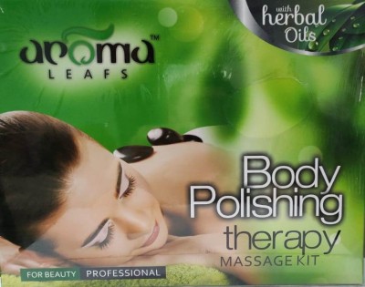 Aroma leafs Body Polishing Therapy Massage Kit (950 Grams) - With Herbal Oils(950 g)