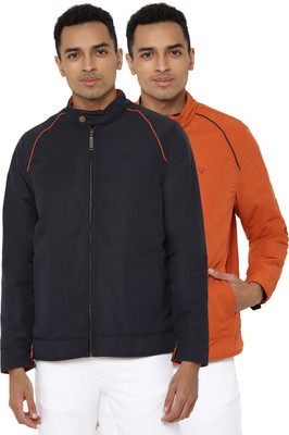 Allen Solly Full Sleeve Solid Men Jacket