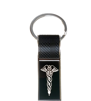 TRAQ DOCTOR PRINTED FOR CAR OR BIKE METAL Key Chain