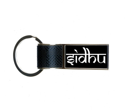 TRAQ SIDHU PRINTED FOR CAR OR BIKE METAL Key Chain