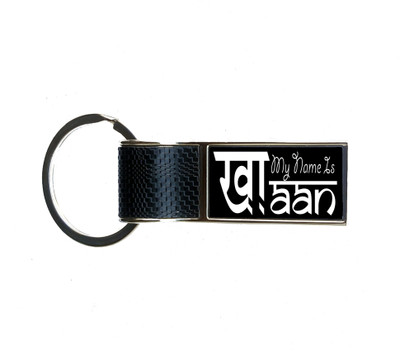 TRAQ KHAN PRINTED FOR CAR OR BIKE METAL Key Chain