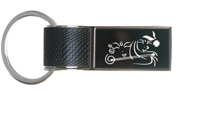TRAQ RADHE KRISHNA PRINTED FOR CAR OR BIKE METAL Key Chain