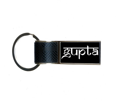 TRAQ GUPTA PRINTED FOR CAR OR BIKE METAL Key Chain