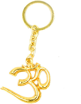 AFH Om Golden Plated Religious Key Chain Key Chain