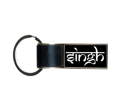 TRAQ SINGH PRINTED FOR CAR OR BIKE METAL Key Chain