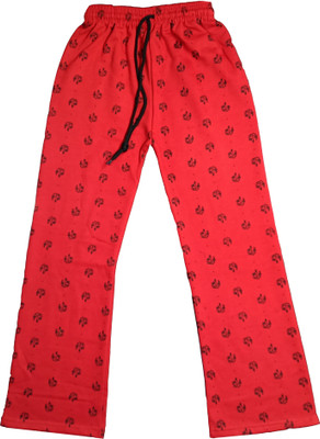 IndiWeaves Track Pant For Girls(Red, Pack of 1)