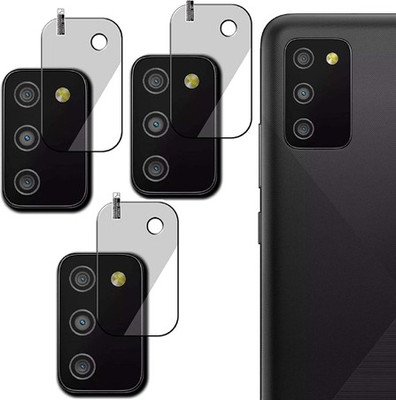 HIRDESH Back Camera Lens Glass Protector for Samsung Galaxy M02s(Pack of: 3)