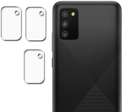 HIRDESH Back Camera Lens Glass Protector for Samsung Galaxy M02s CAMERA(Pack of: 3)
