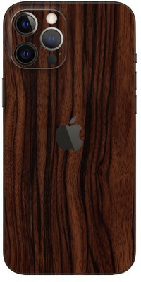 Orgic India iPhone 12 Pro Mobile Skin(Ebony Wood)