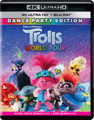 Trolls World Tour (4K UHD & HD) (2-Disc)(4K(UHD) Blu-ray English)