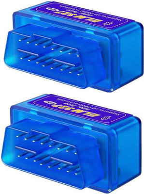 SellRider Mini ELM327 Bluetooth V2.1 ELM 327 Car Code Reader OBD2 Car Diagnostic Tool For OBDII Protocol For Android/Windows with Software CD OBD Reader(Pack of 2) OBD Reader